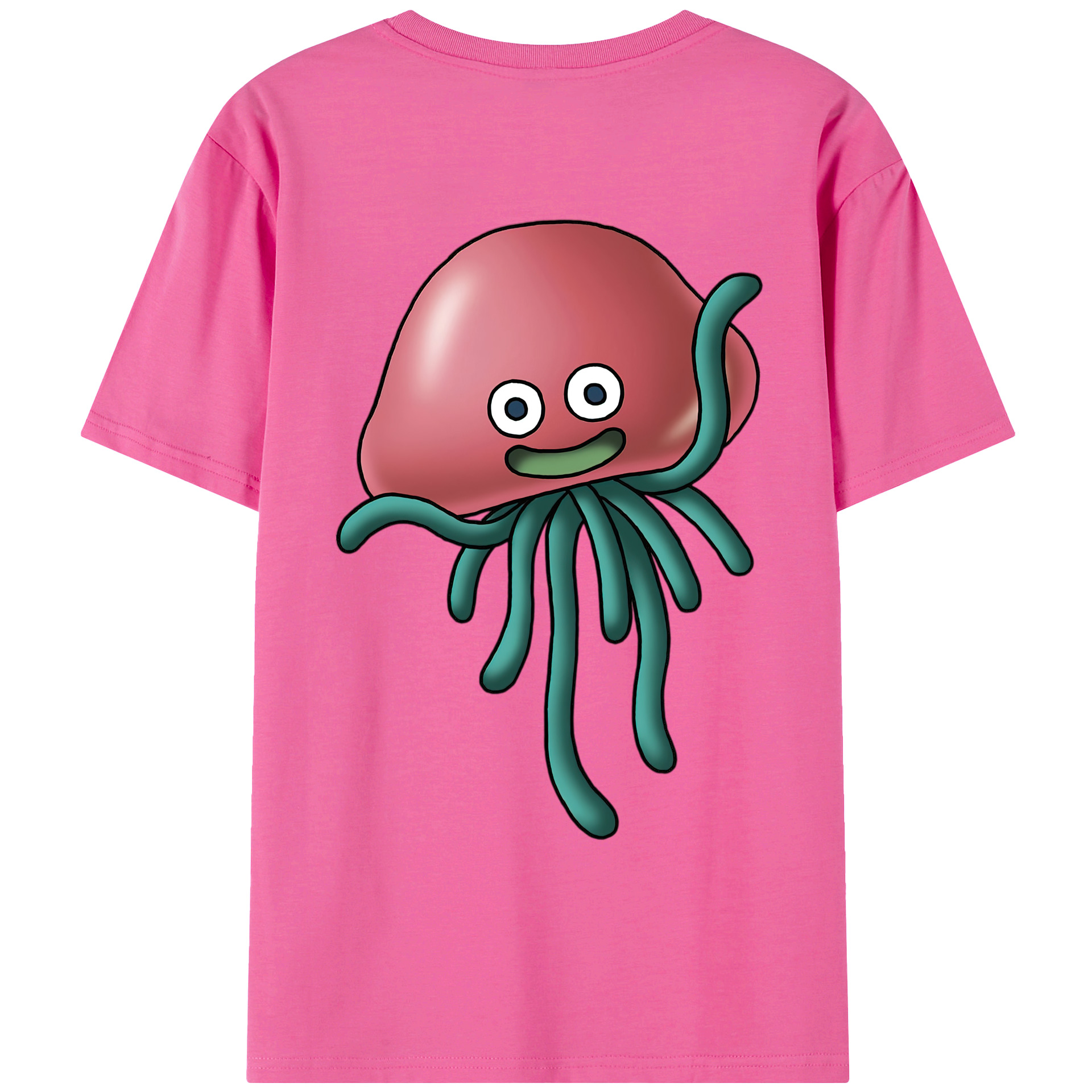 （画像用） ドラゴンクエスト Doragon Kuesuto Dragon Quest レディース半袖Tシャツ(バックプリント)